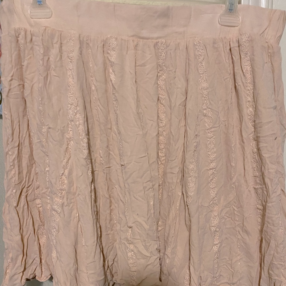 Pink Lace Skirt